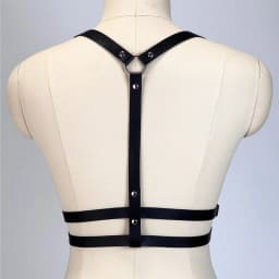 Women Fashion PU Leather Harness Belt Gothic Sexy Waistband Street Style Punk Belt Exotic Leisure Tourism Clothing Accessory