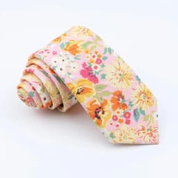 Classical Men's Floral 6cm Tie Skinny Cotton Linen Blue Green Flowers Paisley Pattern Necktie Wedding Party Accessories Gifts