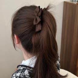 1/3pcs Simple Fabric Solid Color Bow Hair Clip for Woman Elegant Banana Clip Fashion Girl Ponytail Clip Hairpin Hair Accessories