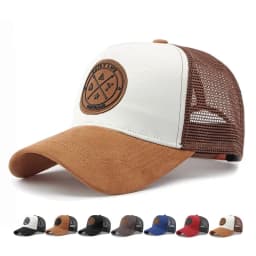 Summer Mesh Baseball Cap Women Men Snapback Hat Casual Breathable Letter Icon Unisex Hip Hop Trucker Caps Outdoor Sports Dad Hat