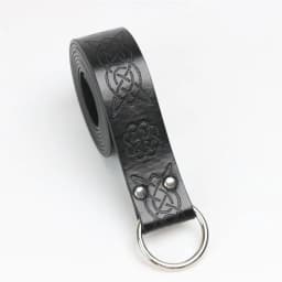 Medieval Belt Vegvisir Knight Waistband PU Leather Belt Retro Renaissance Knight Belt Leather Waistband for Men Women