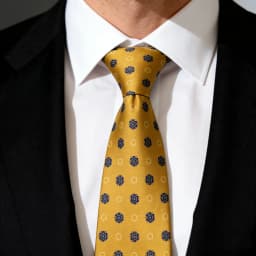 10cm Oversized Neck Ties For Men British Style Casual Brown Floral Yellow Silk Necktie Meeting Groom Young Boys Tie Suit Cravat