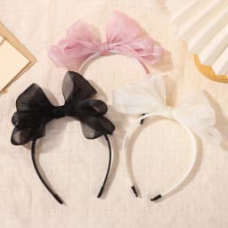 Sweet Girls Hairbands Double Layered Bowknot Headband Boutique Children's Hair Accessories Performance Accessories Cute Gifts