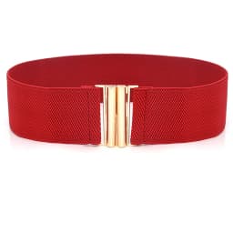 Women Belt Stretch Skinny Elastic Wide Corset Wrap Waist Dress Belt Accessories