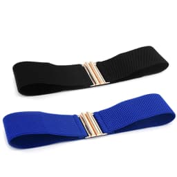 Women Belt Stretch Skinny Elastic Wide Corset Wrap Waist Dress Belt Accessories