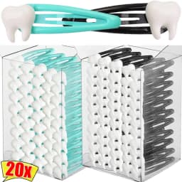 Creative Simulation Teeth BB Clip Cute Bangs Fixed Decorative Hairclip Y2K Girl Sweet Hair Clip Kawaii Hairpins Hair Accessories