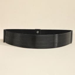 Fashion Gold Women Waist Belt Bright Long Waist Corset Belts Silver Thin Elastic Cummerbunds Party