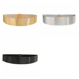 Fashion Gold Women Waist Belt Bright Long Waist Corset Belts Silver Thin Elastic Cummerbunds Party