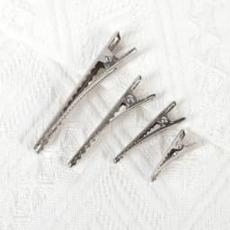 50PCS Single Prong Alligator Hair Clips Duckbill Hair Clip for Jewelry Making Hairpins Base Makeup Clips Hairpin DIY Accessories