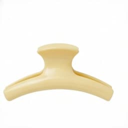 2Pcs Sweet Korean Yellow Cross Ellipse Geometric Shark Hair Claw Ponytail Holding Gripper Trendy Girls Daily Hair Accessories
