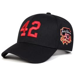 Unisex 42 Letter Embroidery Baseball Caps Spring Autumn Outdoor Adjustable Casual Hats Sunscreen Hat Sports Cap