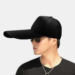 Oversize Trucker Cap Large Head Man hat 14cm Long Peak Big Size Sun Hat Plus Size Mesh Baseball Caps 55-60cm 60-65cm