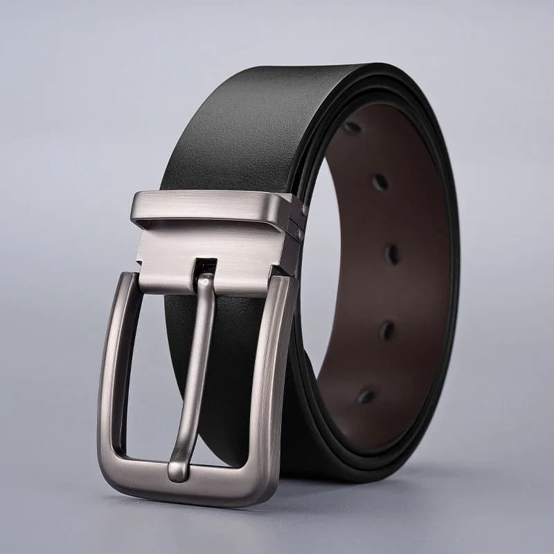 Adult Luxury Brand Jeans Business Waist Male Strap Brand Fashion Metal Alloy Pin Buckle 120 130 140cm Leather Cowhide Men's Belt