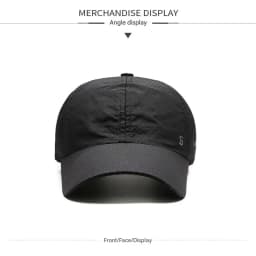 Sports design running cap thin quick-drying breathable duck tongue outdoor men's sun protection summer fishing sun visor basebal