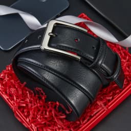 Belt Men's High-End Belt Trendy Men's Belt Fashion Versatile Cross-border Business Belt Pin Buckle