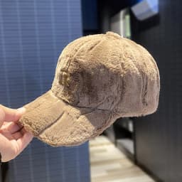 Autumn Winter Baseball Cap Hats For Women Faux Thickened Warm Plush Snapback Cap Metal Letter Fashion Accessories New