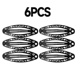 Punk Hollow Out Hairpin Y2K Vintage Geometric Hair Clips Silver Metal BB Clips Korean Barrette Gothic Girl Side Hair Accessories