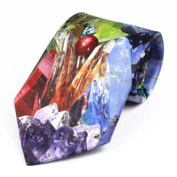 Vintage Art Oil Graffiti Print Tie Soft Touch New Design 8.5cm Imitation Silk Tie Casual Wedding Party Tie Gift Accessories