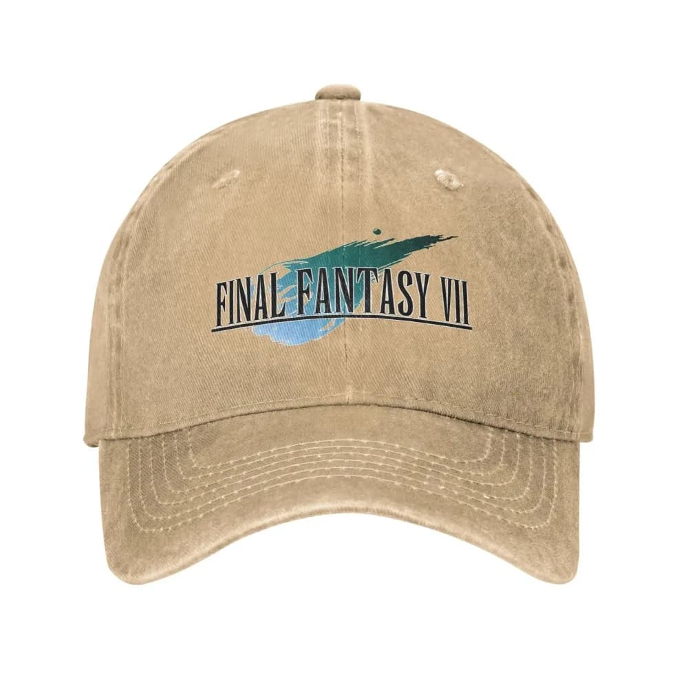 2025 Summer Final Fantasy VII FF7 Merch Baseball Cap Men Women Casual Funny Video Games Caps Hat Adjustable Trucker Hat
