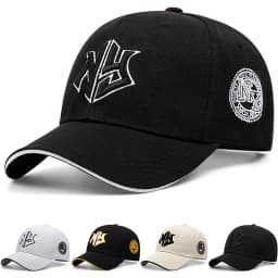2025 Fashion and Creative New Baseball Hat NY Embroidered Street Hip Hop Skateboarding Hat Outdoor Leisure Sports Sunshade Hat