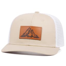 2025 Fashionable and Simple New Mesh Hat Richardson Label Mountain Printed Flat Edge Baseball Hat Outdoor Leisure Sunshade Hat