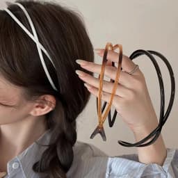 1/3 PCS Oval Headband Elastic Hair Hoops Women Headbands Hair Band Girls Fashion Korean Headwear Coffee Accessories