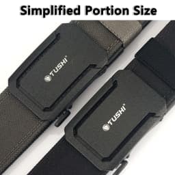 TUSHI Military Tactical Belt for Men Sturdy Nylon Metal Automatic Buckle Police Duty Belt Outdoor Girdle IPSC Sports Accessories