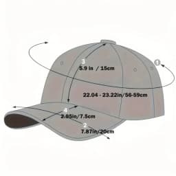 1pc Retro Washed Embroidered Baseball Caps for Women,outdoor Leisure Adjustable Multifunctional Dad Hats for Holiday,daliy Wear