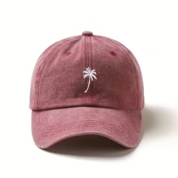 1pc Retro Washed Embroidered Baseball Caps for Women,outdoor Leisure Adjustable Multifunctional Dad Hats for Holiday,daliy Wear