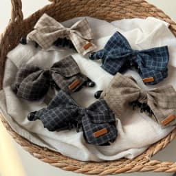 Fabric Bow Banana Clip for Women, Large Size, High-End Feel, Half-Up Hair Claw Clip, Full Back Hair Clip, Twist Vertical Clip