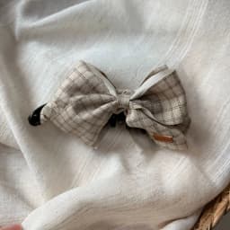 Fabric Bow Banana Clip for Women, Large Size, High-End Feel, Half-Up Hair Claw Clip, Full Back Hair Clip, Twist Vertical Clip