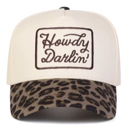 Unisex HOWDY DARLIN Letter Embroidery Baseball Caps Spring and Autumn Outdoor Adjustable Casual Hats Sunscreen Hat Sports Cap