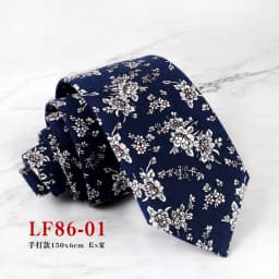 Mens Handmade Casual Flower Neckties For Men Women Floral Printed Cotton Neck Tie 6cm Narrow Soft Cravat Wedding Party Gravata