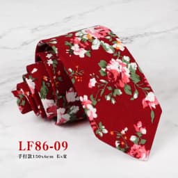 Mens Handmade Casual Flower Neckties For Men Women Floral Printed Cotton Neck Tie 6cm Narrow Soft Cravat Wedding Party Gravata