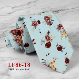 Mens Handmade Casual Flower Neckties For Men Women Floral Printed Cotton Neck Tie 6cm Narrow Soft Cravat Wedding Party Gravata