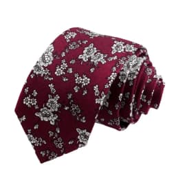 Mens Handmade Casual Flower Neckties For Men Women Floral Printed Cotton Neck Tie 6cm Narrow Soft Cravat Wedding Party Gravata