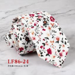 Mens Handmade Casual Flower Neckties For Men Women Floral Printed Cotton Neck Tie 6cm Narrow Soft Cravat Wedding Party Gravata