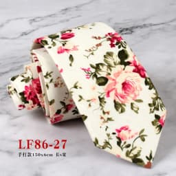 Mens Handmade Casual Flower Neckties For Men Women Floral Printed Cotton Neck Tie 6cm Narrow Soft Cravat Wedding Party Gravata