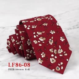 Mens Handmade Casual Flower Neckties For Men Women Floral Printed Cotton Neck Tie 6cm Narrow Soft Cravat Wedding Party Gravata