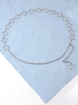 European and American Women's Sky Star Decoration Body Chain Simple and Versatile with Jeans Fashionable Waist Chain