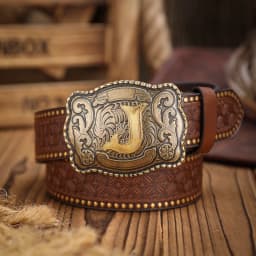 A Western-Style PU Leather Belt for Both Men and Women, A Classic and Casual Retro Belt