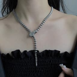 Retro Simple Metal Snake Waist Chain Personality Adjustable Chain Belt Dress Pants Waist Decoration Accessories