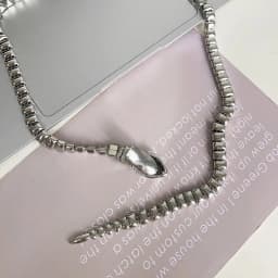 Retro Simple Metal Snake Waist Chain Personality Adjustable Chain Belt Dress Pants Waist Decoration Accessories