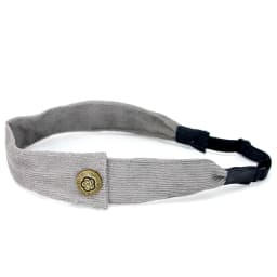 A5  Fashion Cordury Gold button Flat Band Large Hair headband Baby Mini clip Kids School Hair Accessories hairband