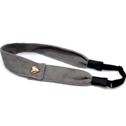 A5  Fashion Cordury Gold button Flat Band Large Hair headband Baby Mini clip Kids School Hair Accessories hairband