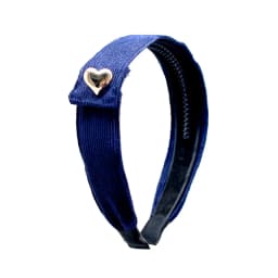 A5  Fashion Cordury Gold button Flat Band Large Hair headband Baby Mini clip Kids School Hair Accessories hairband