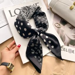 New Fashion Silk Scarf Neckerchief Women's Silk Square Scarf Purse Luxury Scarf for Women Designer Silk Headscarf