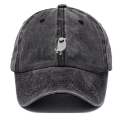 Adjustable Embroidery Snapback Hat Men Washed Denim Baseball Cap Outdoor Sport Tennis Cap For Adults