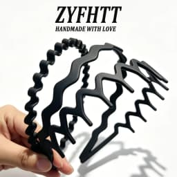 3pcs ZYFHTT Simple Acrylic Headband for Women Elegant Face Washing Hair Band Fashion Girls Hair Hoop Hair Accessories