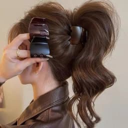 High End Tortoiseshell Hair Clip. High Ponytail Fixed Artifact. Long Lasting Styling of Temperament Hair Accessories